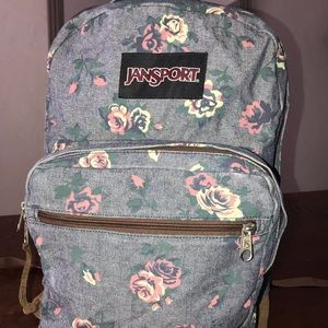 Floral JanSport Backpack